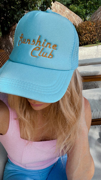 Sunshine Club Trucker Hat