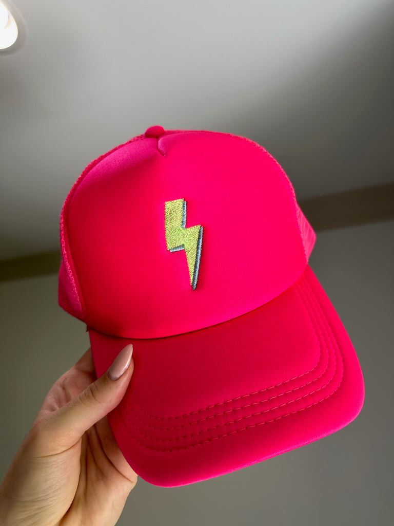 Lightening Bolt Trucker Hat