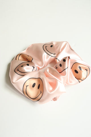 Pink & Nude Smile Next Level Scrunchie