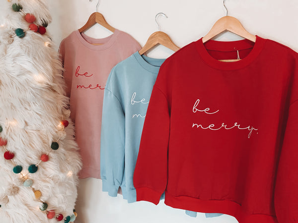 Be Merry Crewneck